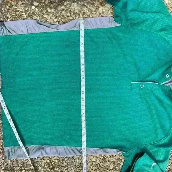 VTG Nike sphere React Golf Polo shirt Medium short sleeved - Picture 3 of 6